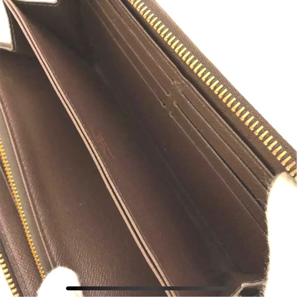 Louis Vuitton Damier Zippy Zip Around Long Wallet Purse Great Condition - Picture 5 of 8